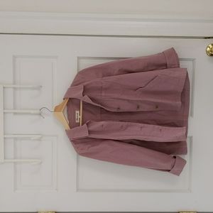 madewell S lavender chore workwear coat